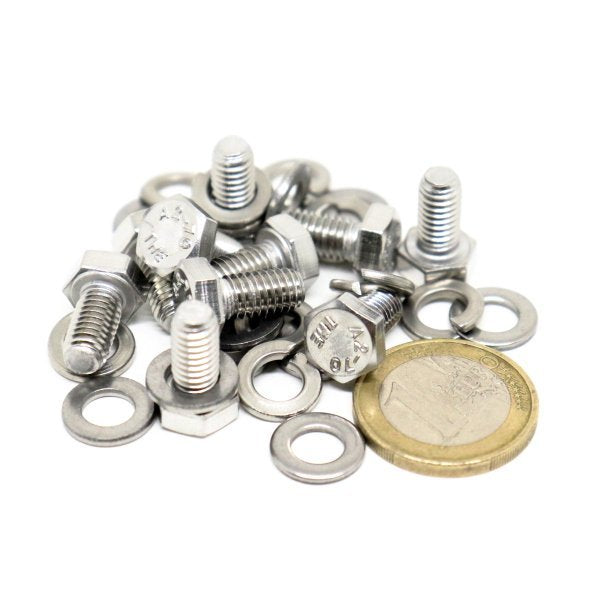 ELERIX Set of Bolts M6x12 long