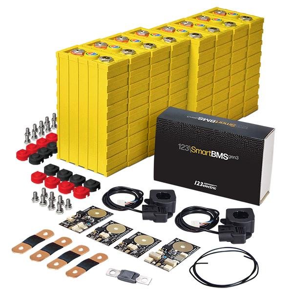 WINSTON 24V, 1.44KWh Set - With 60Ah Cells, BMS Mobile Monitoring